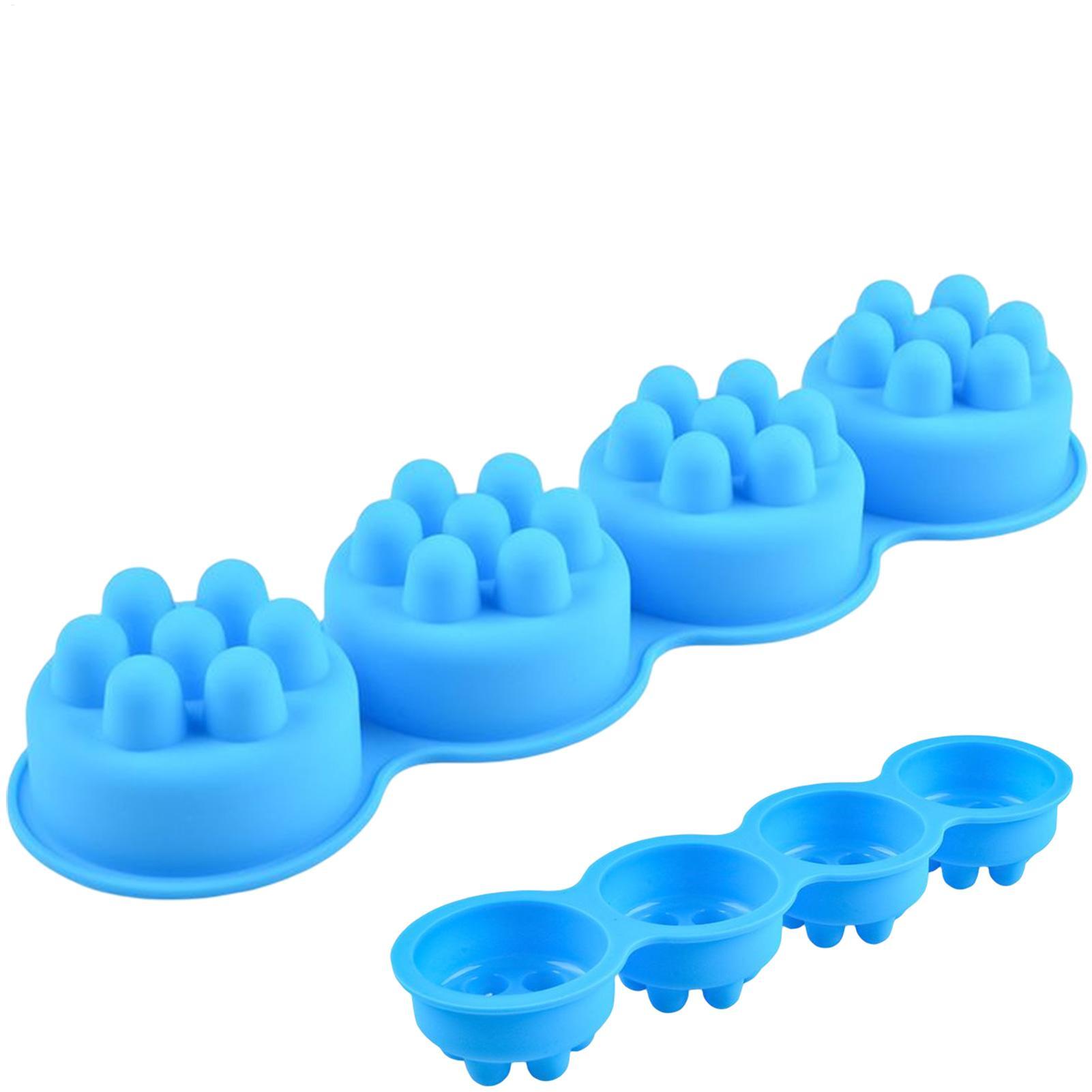 Soap Making Starter Kit - 28x7.5cm 3D Massage Bar Mold Hair