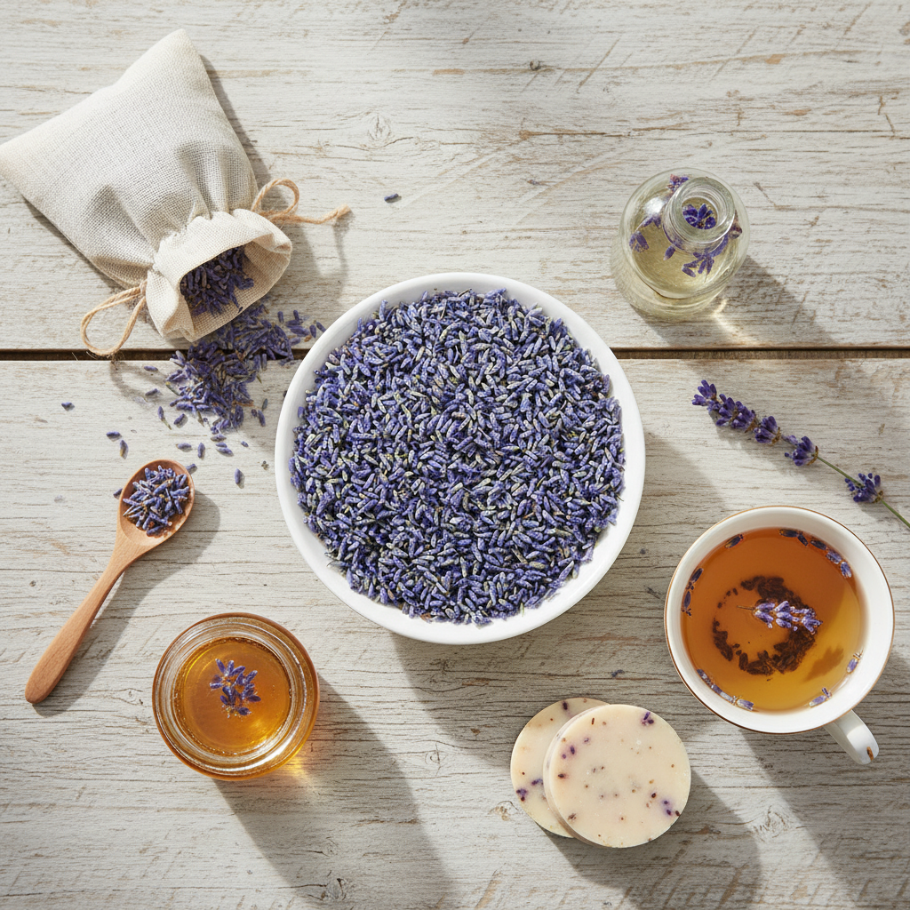 Soap Making In Home - Premium 6A Lavender Dried Flowers -