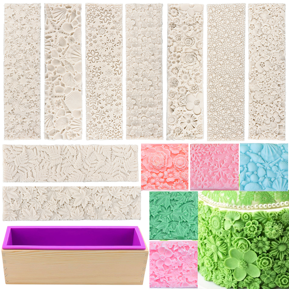 Soap Making Starter Kit - Silicone Wooden Box Soap Mold Making