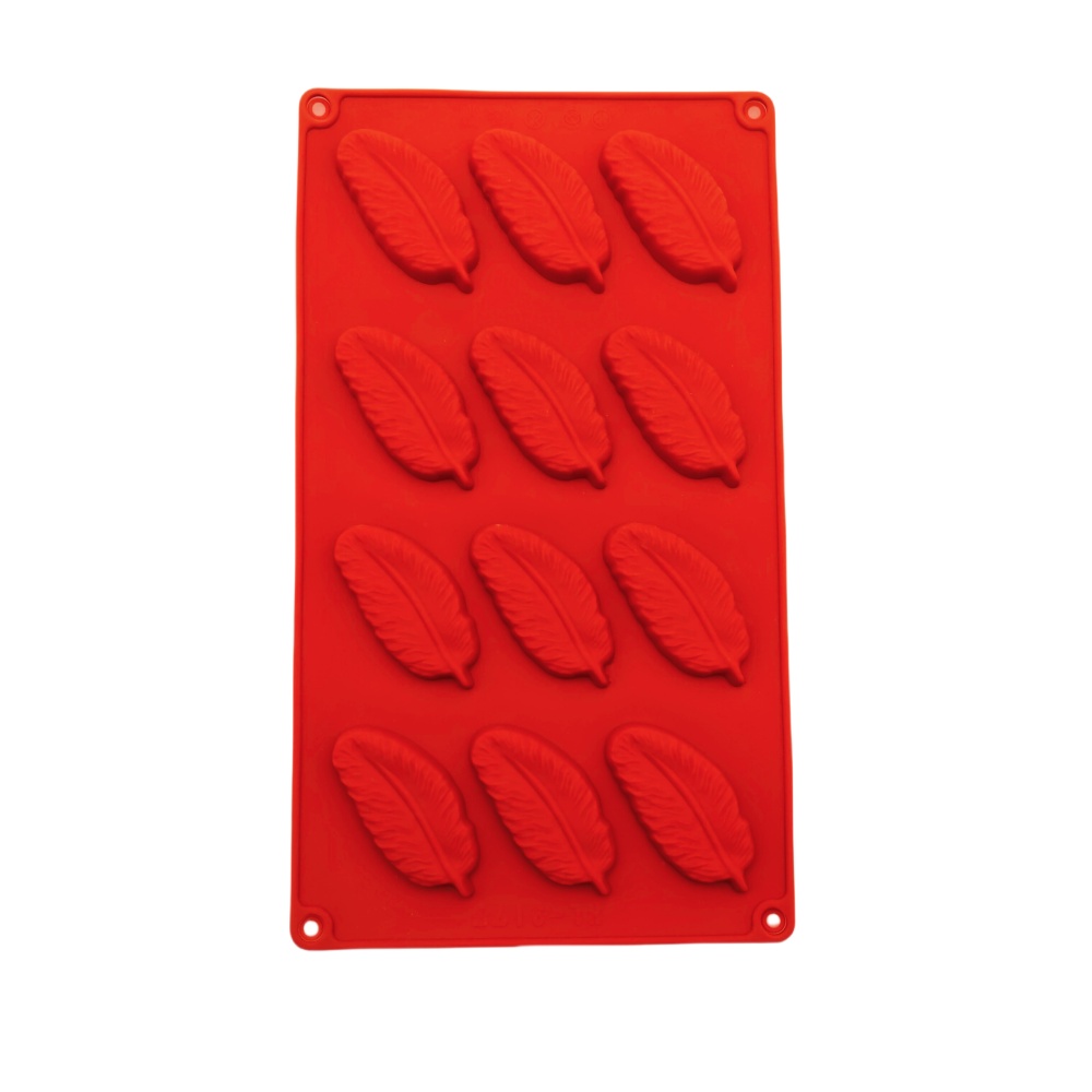 Melt Pour Soap Base - Hot Selling 12 Hole Feather Shape