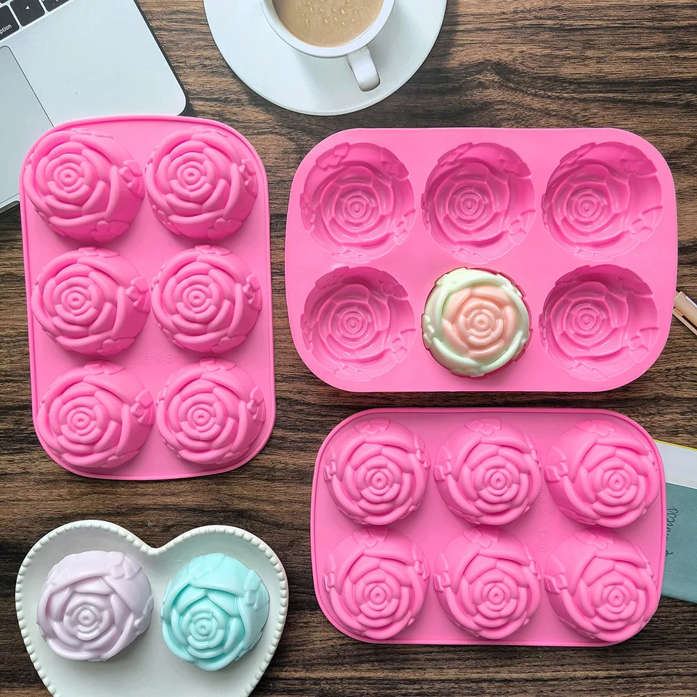 Soap Making Starter Kit - 6 Holes Flower Rose Handmade Soap