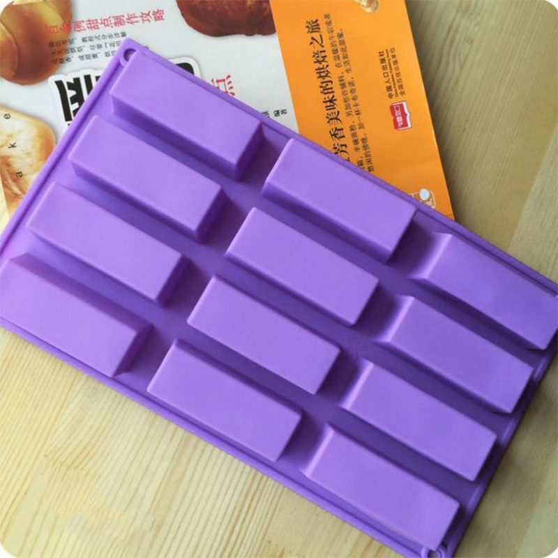 Melt Pour Soap Base - Square Silicone Cake Molds Cereal Molds