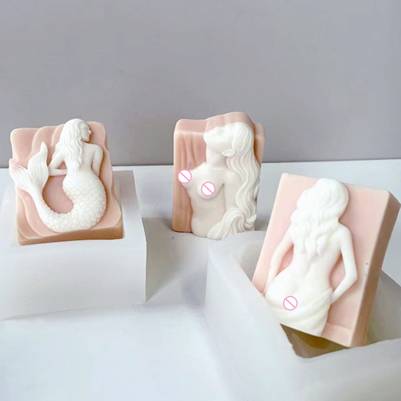 Mermaid Handmade Soap Silicone - Soap Making In Home 评论和价格