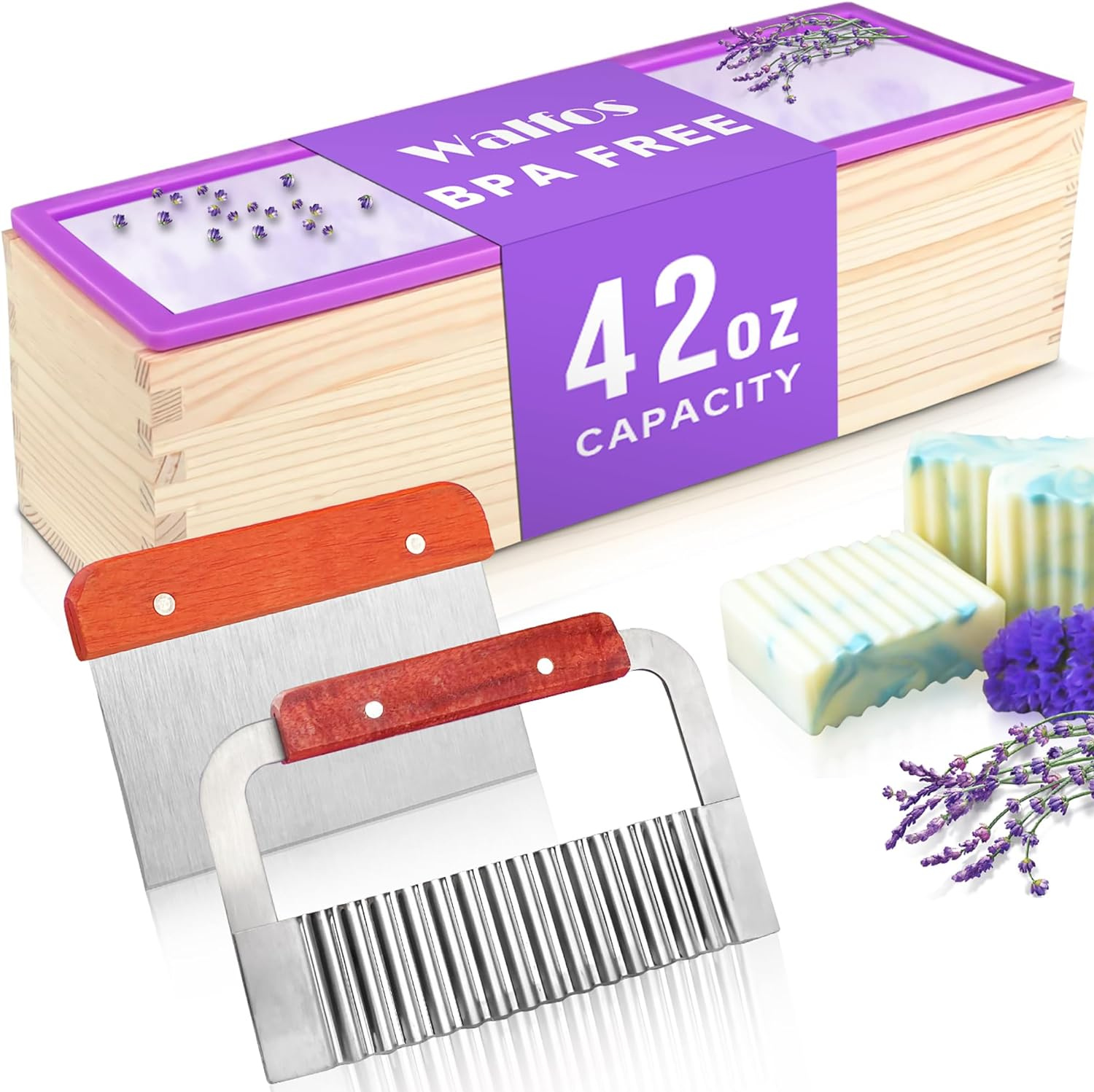 Rectangular Handmade Soap Mold - Soap Making Starter Kit 评论和价格