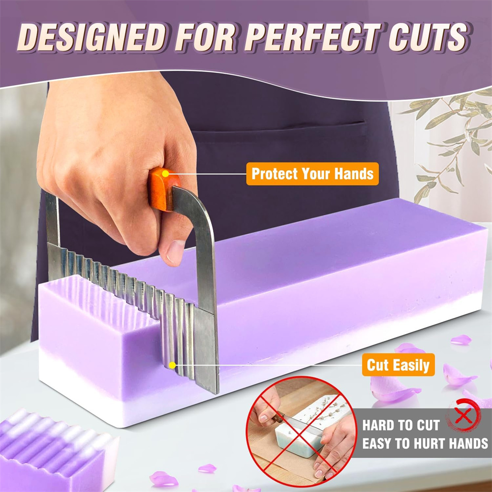 Rectangular Handmade Soap Mold - Soap Making Starter Kit 评论和价格