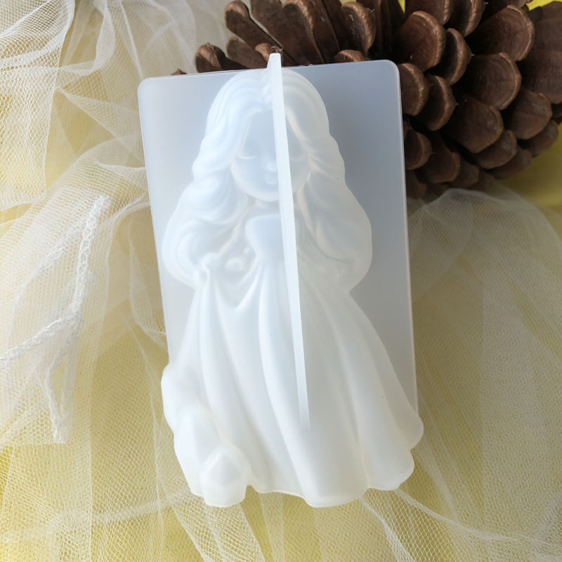 3D Cute Princess Silicone Cand - Soap Making In Home 评论和价格
