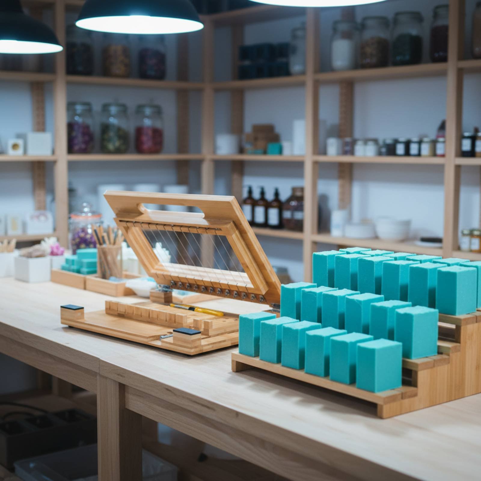 Bamboo Soap Cutter 2-in-1 Desi - Soap Making In Home 评论和价格