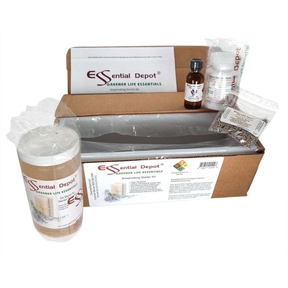 R.E.D. Soap Mg Starter Soap Ki - Soap Making Ingredients Natural 评论和价格