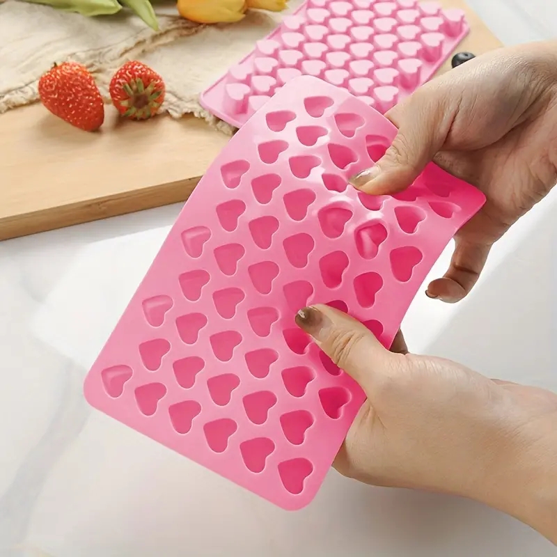 55 Mini Heart Shapes Silicone  - Melt Pour Soap Base 评论和价格