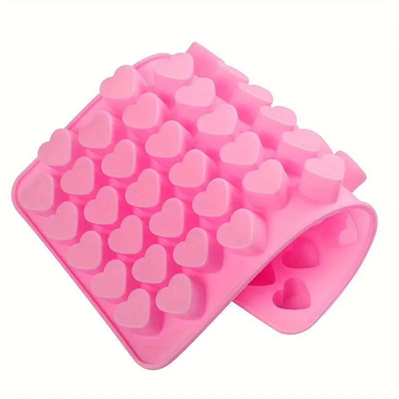 55 Mini Heart Shapes Silicone  - Melt Pour Soap Base 评论和价格