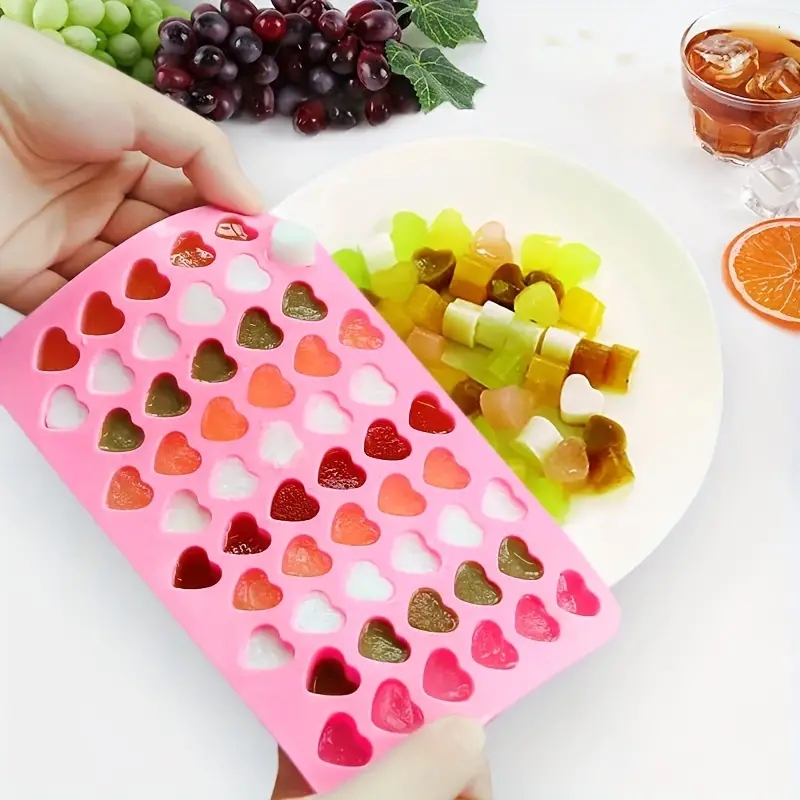 55 Mini Heart Shapes Silicone  - Melt Pour Soap Base 评论和价格
