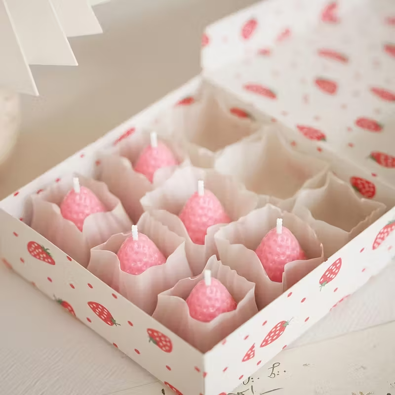 Strawberry Silicone Candle Mol - Melt Pour Soap Base 评论和价格