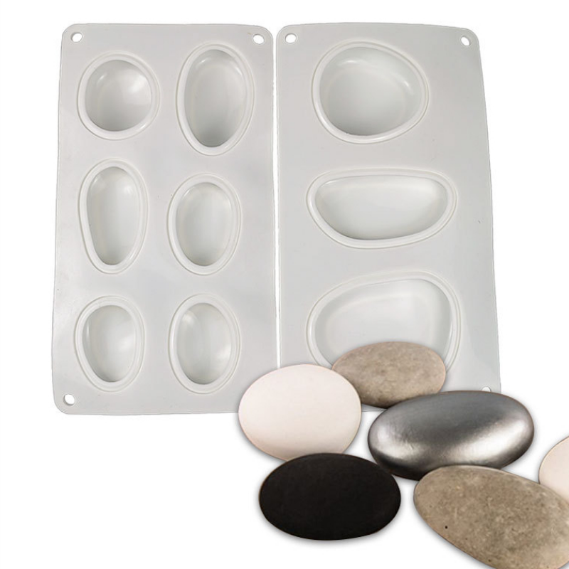 Multicavity Creative Pebble Si - Soap Making In Home 评论和价格