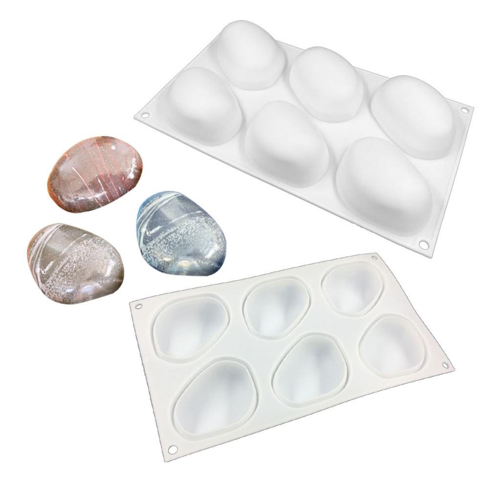 Multicavity Creative Pebble Si - Soap Making In Home 评论和价格