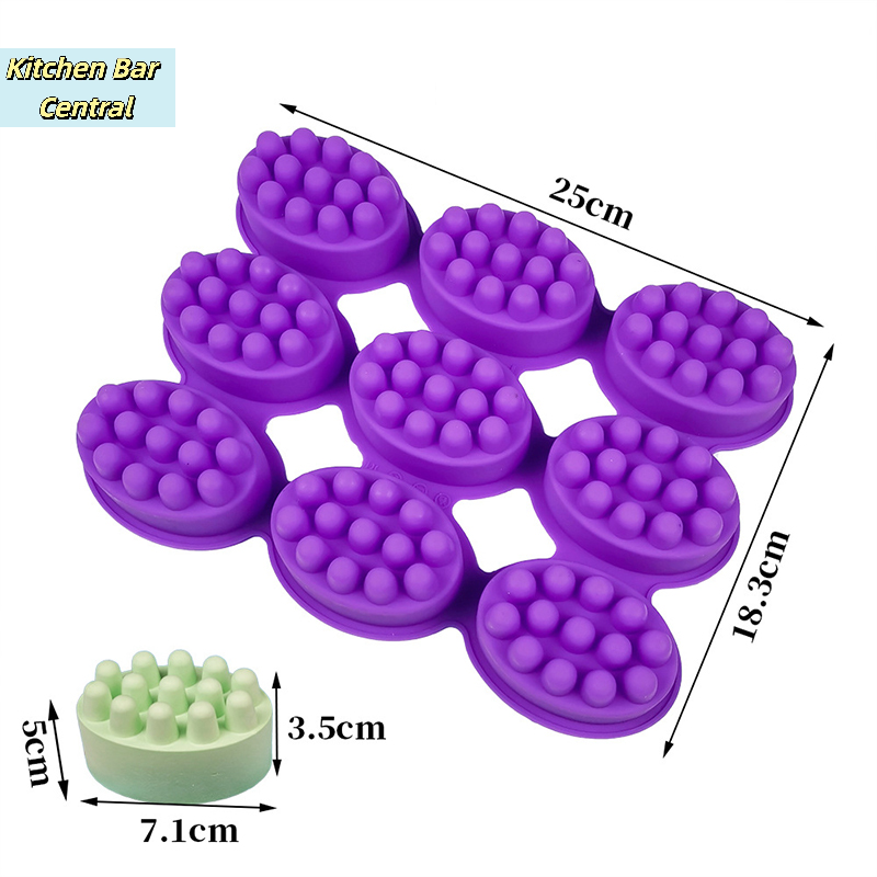 【3d Silicone Soap Mold Massage - Soap Making Starter Kit 评论和价格