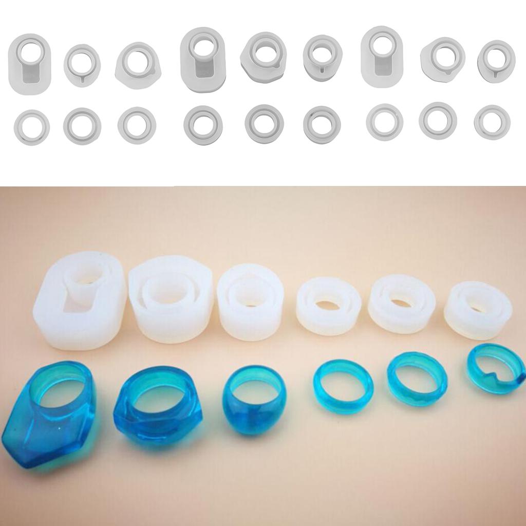Handmade Silicone Ring Mold Re - Melt Pour Soap Base 评论和价格