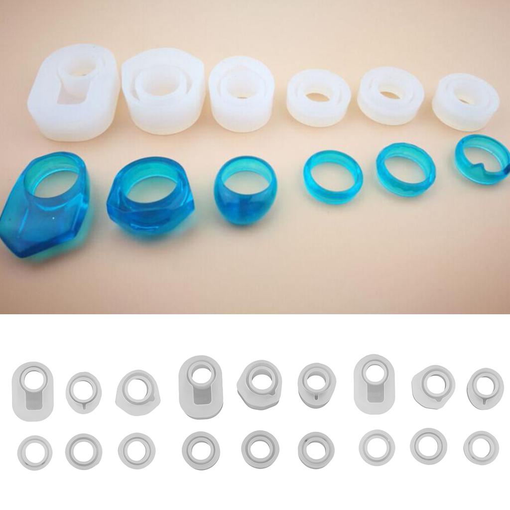 Handmade Silicone Ring Mold Re - Melt Pour Soap Base 评论和价格