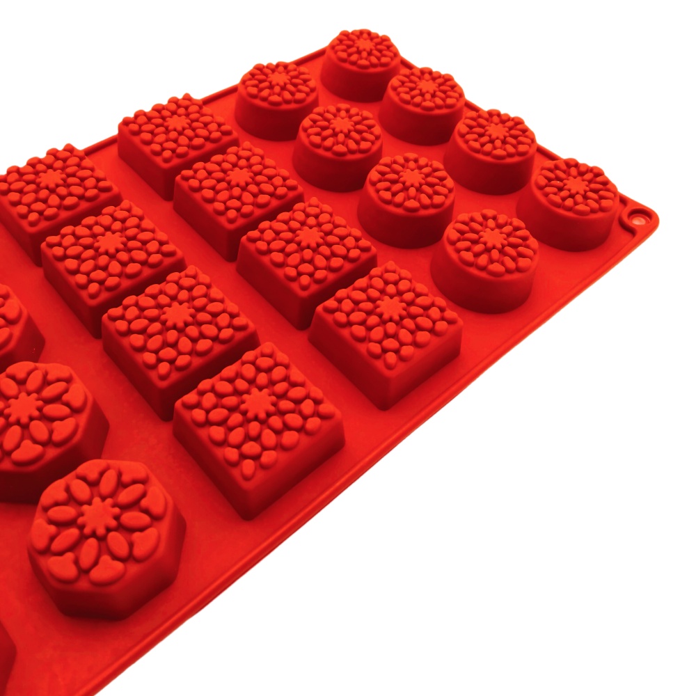 New Arrival 24 Hole Round Squa - Melt Pour Soap Base 评论和价格