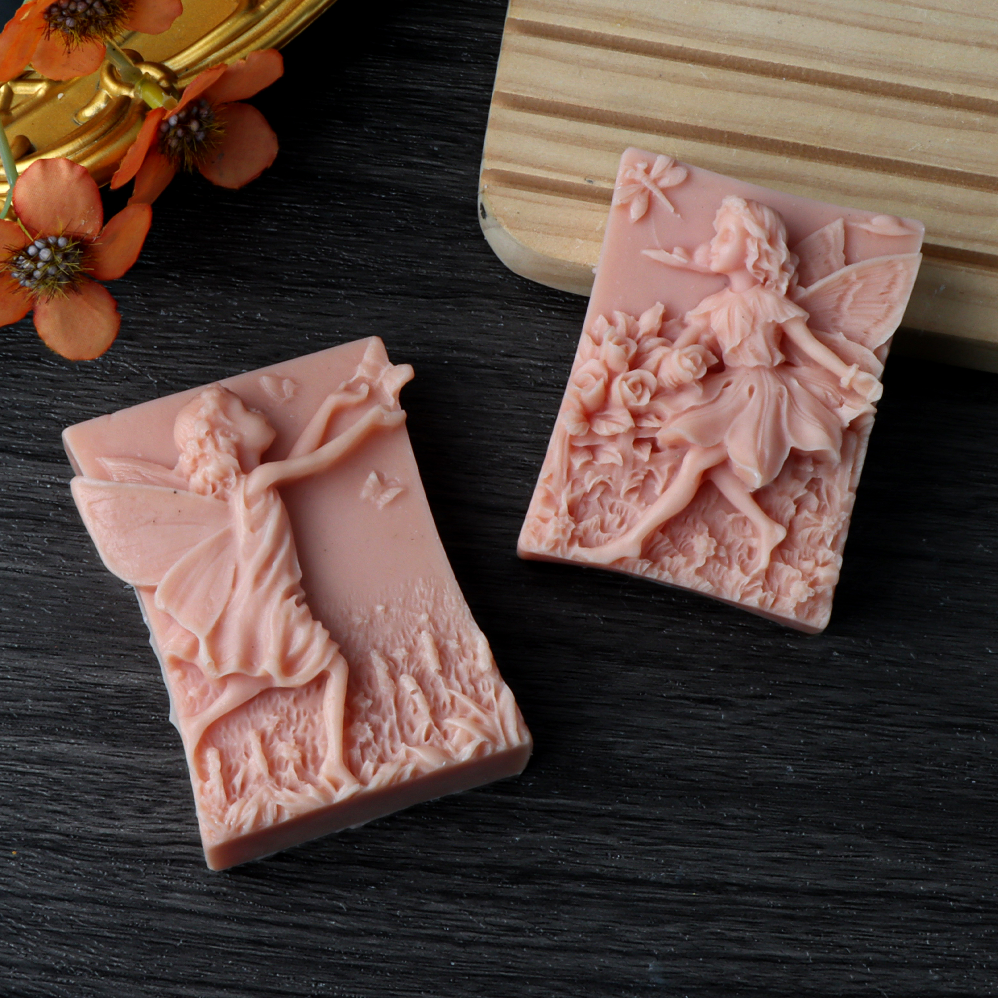 Flower Fairy Silicone Soap Mol - Soap Making In Home 评论和价格