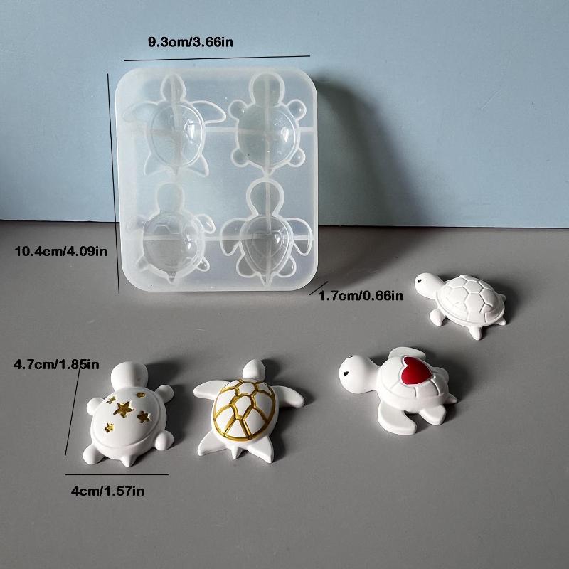 Turtle Shape Silicone Mould Se - Melt Pour Soap Base 评论和价格