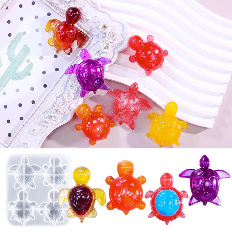 Turtle Shape Silicone Mould Se - Melt Pour Soap Base 评论和价格