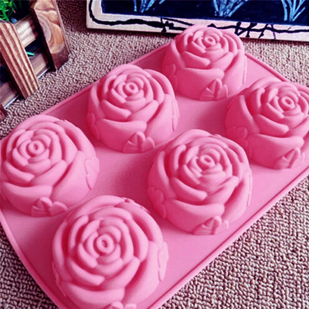 6 Holes Flower Rose Handmade S - Soap Making Starter Kit 评论和价格