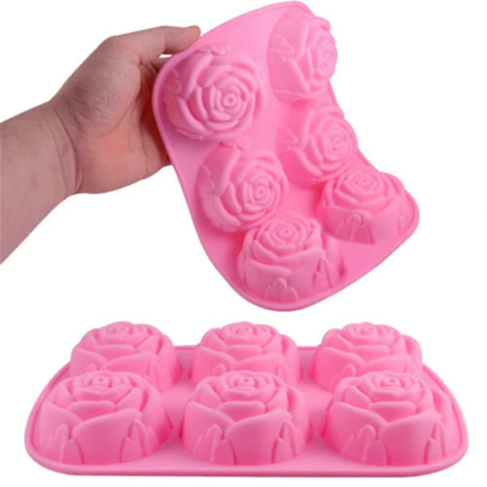 6 Holes Flower Rose Handmade S - Soap Making Starter Kit 评论和价格