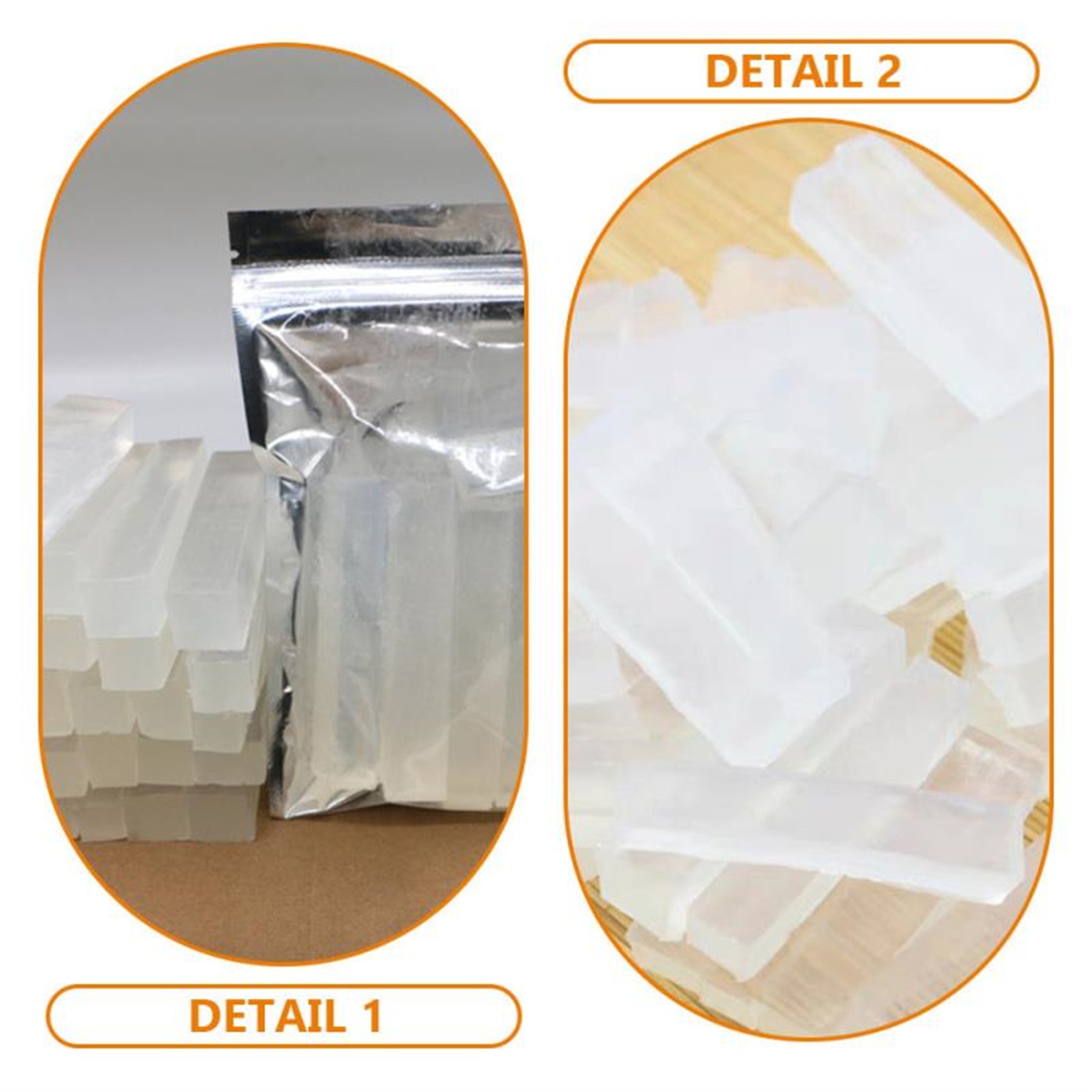 Transparent Glycerin Soap Base - Soap Making Ingredients Natural 评论和价格