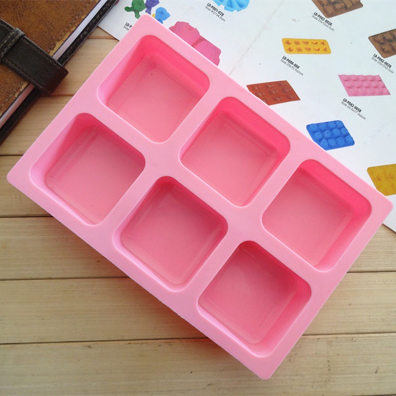 Square Silicone Cake Molds Cer - Melt Pour Soap Base 评论和价格