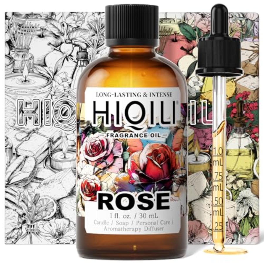 HIQILI Rose Fragrance Oil for  - Soap Making In Home 评论和价格