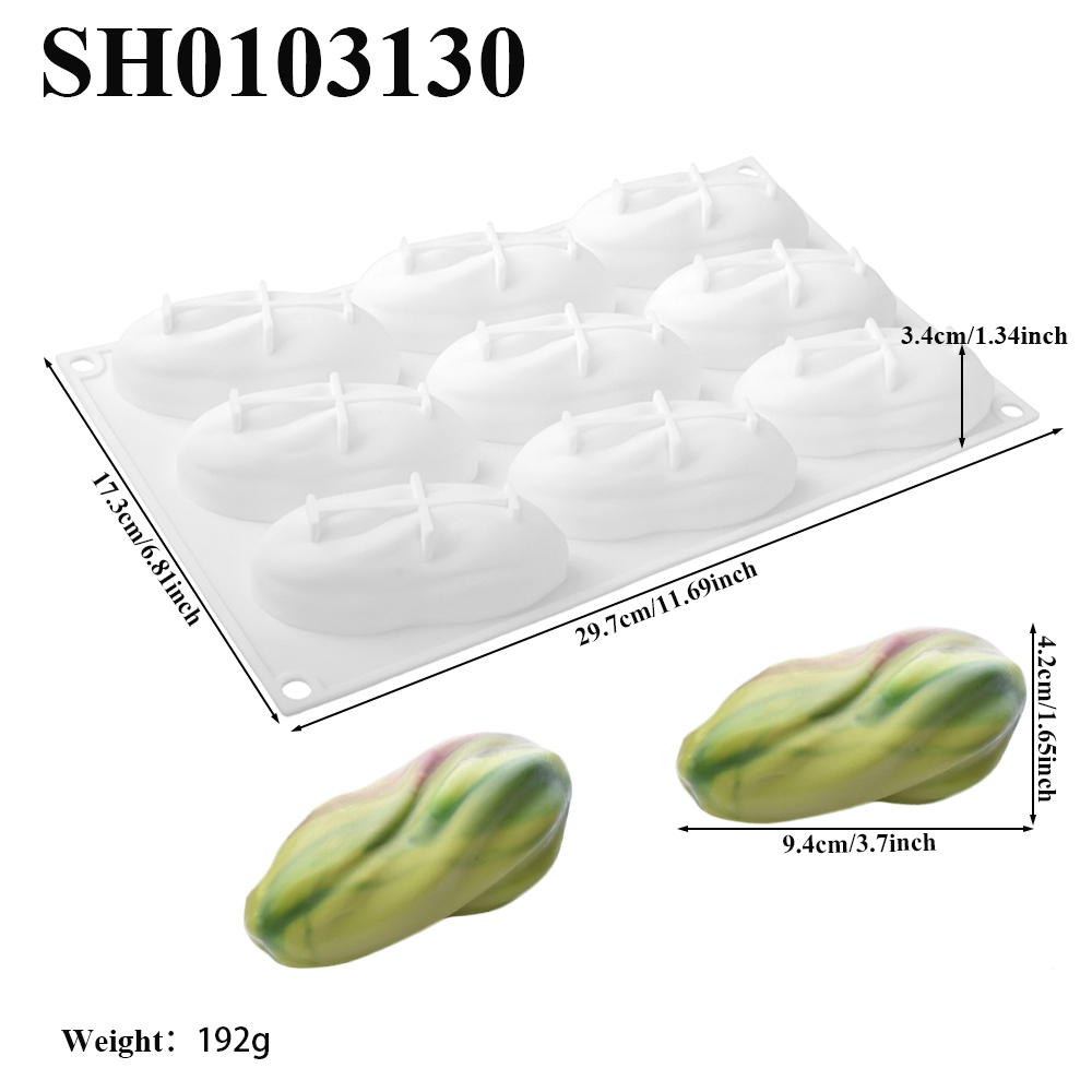 Pistachios Design 1 or 4 or 9- - Melt Pour Soap Base 评论和价格