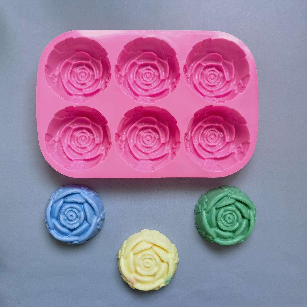 6 Holes Rose Flower Handmade S - Soap Making Starter Kit 评论和价格