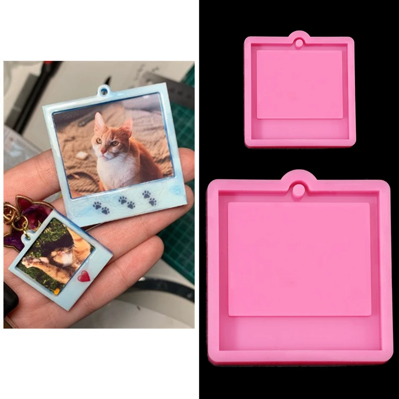 Photo Frame Epoxy Resin Keycha - Melt Pour Soap Base 评论和价格