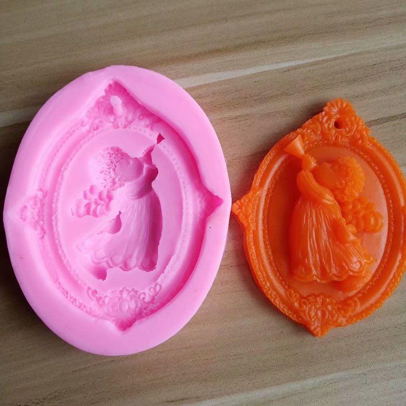 3D Angel Kids Shaped Silicone  - Soap Making In Home 评论和价格