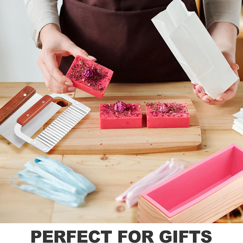 1.2L Silicone Soap Molds Kit 4 - Soap Making Starter Kit 评论和价格